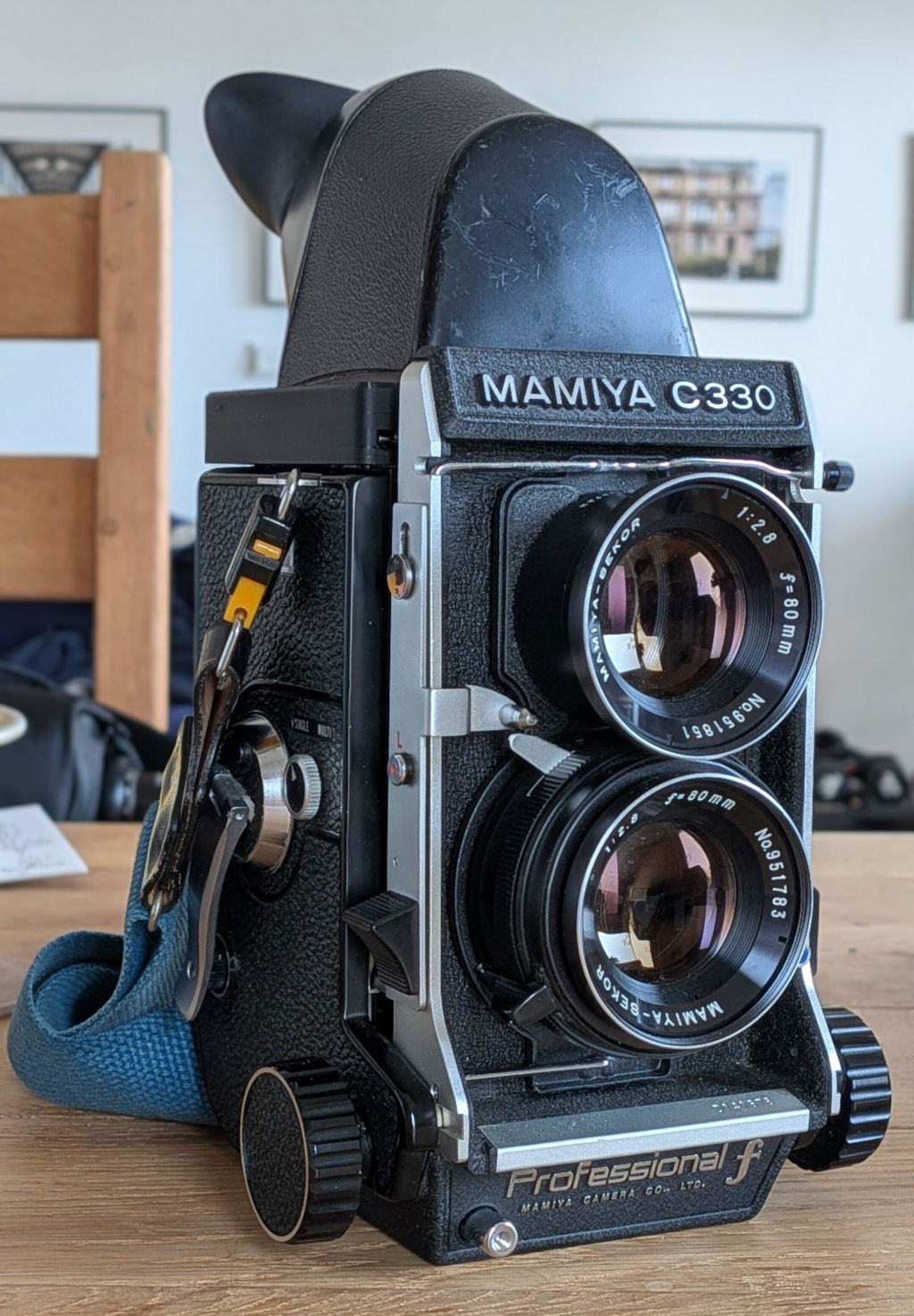 Prisma Adapter für Mamiya C330, C220 TLR (Kiev 88 Sucher, kompatibel)