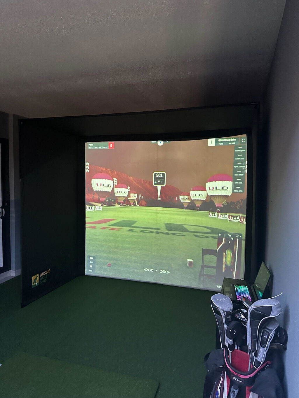 Golf Simulator Enclosure Kit | The RooBox