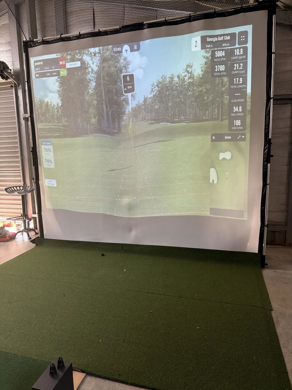 Golf Cage / Golf Simulator Enclosure Corner Kit