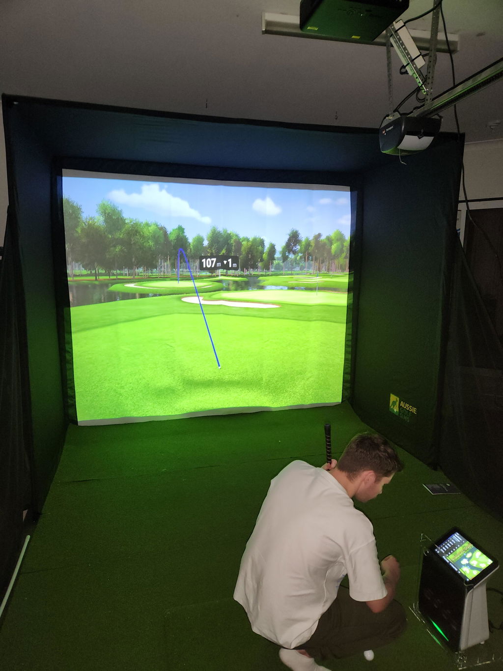 Golf Simulator Enclosure Kit | The RooBox