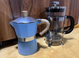 Elegant Glass French Press with Ergonomic Round Grip (600 ml)
