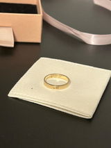 Personalisierbarer Bold Stacking Ring mit Handgravur