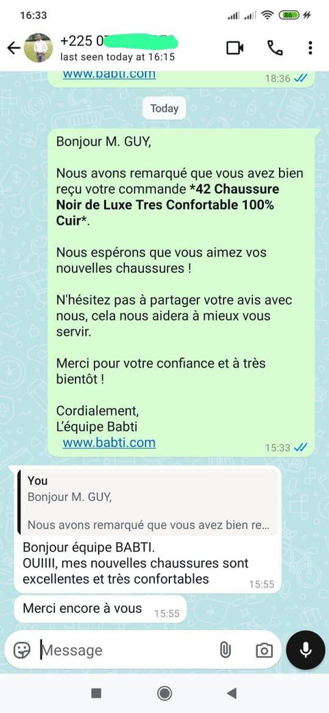 Chaussure de Luxe Tres Confortable 100% Cuir