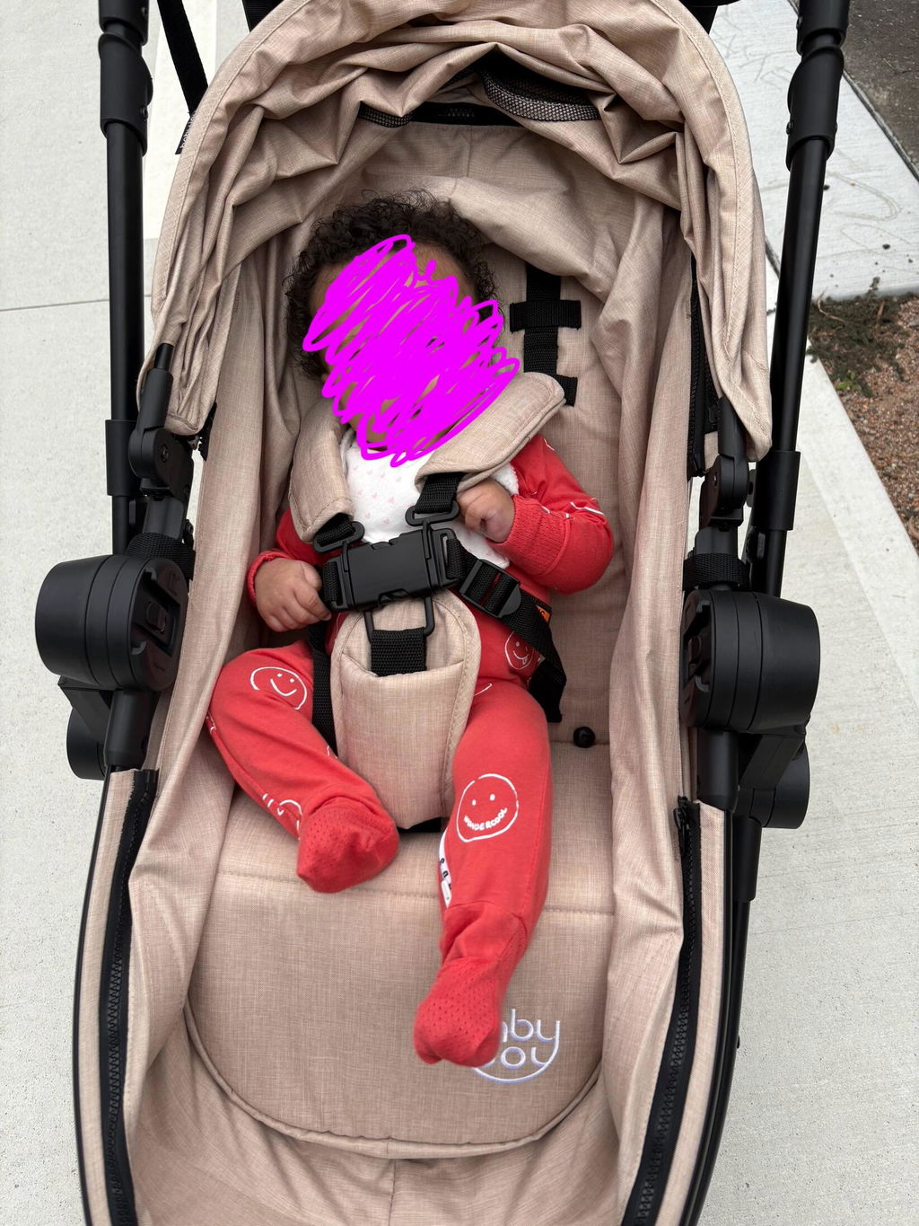 BABY JOY 2 in 1 High Landscape Baby Stroller, Convertible Baby Pram Jogger
