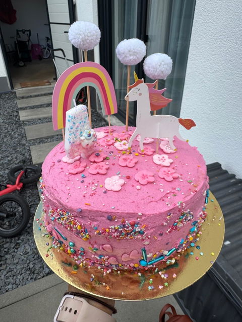 Einhorn Tortenkit