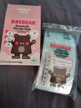 Baebear Breast Milk Storage Bags, 250ml | 30 Presterilized Bags