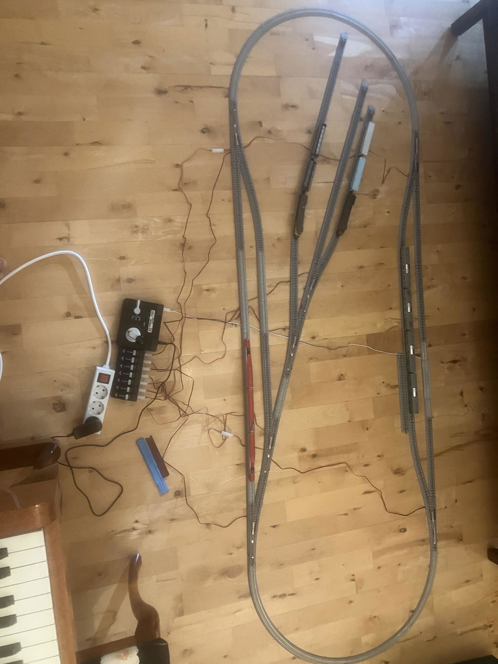 KATO 20-862 N Gauge UNITRACK Variation V3 Garage Rail Yard Switching Track Point Set