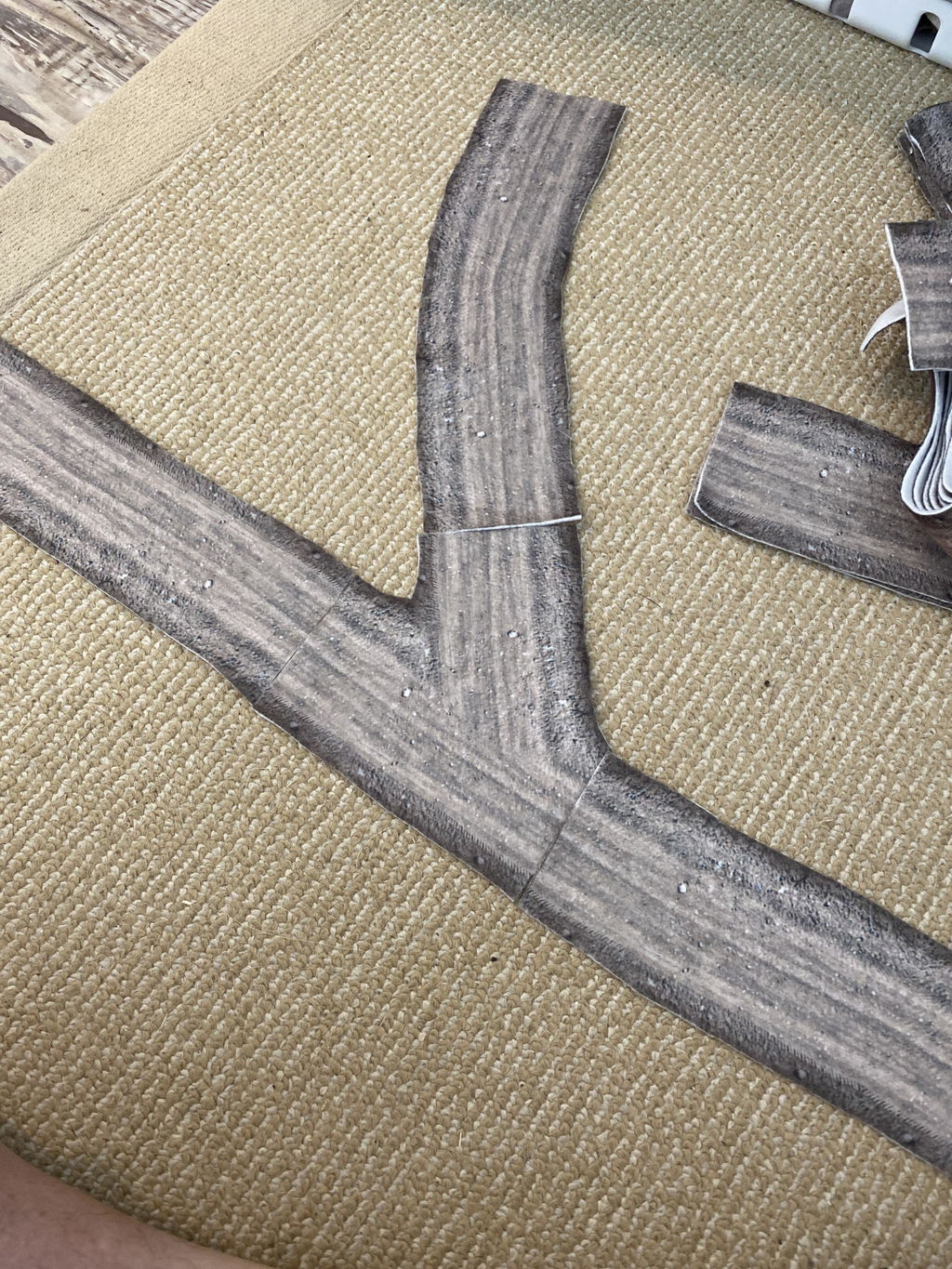 FeltPro™ Cut & Play Dirt Roads — Large (4" Wide)