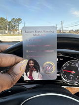 Neon business cards | Frosty translucent cards | Plastic business card printing