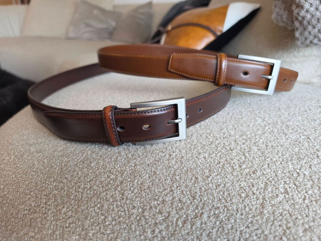 Muški Kožni Kaiš ZEPTO - Burbon Boja