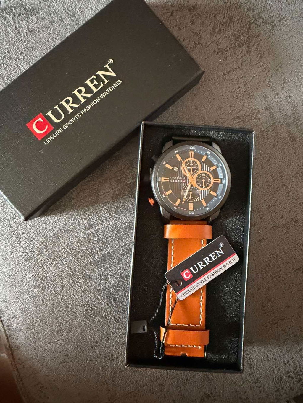 Muški Sat Curren 8291 - Brown Navy blue