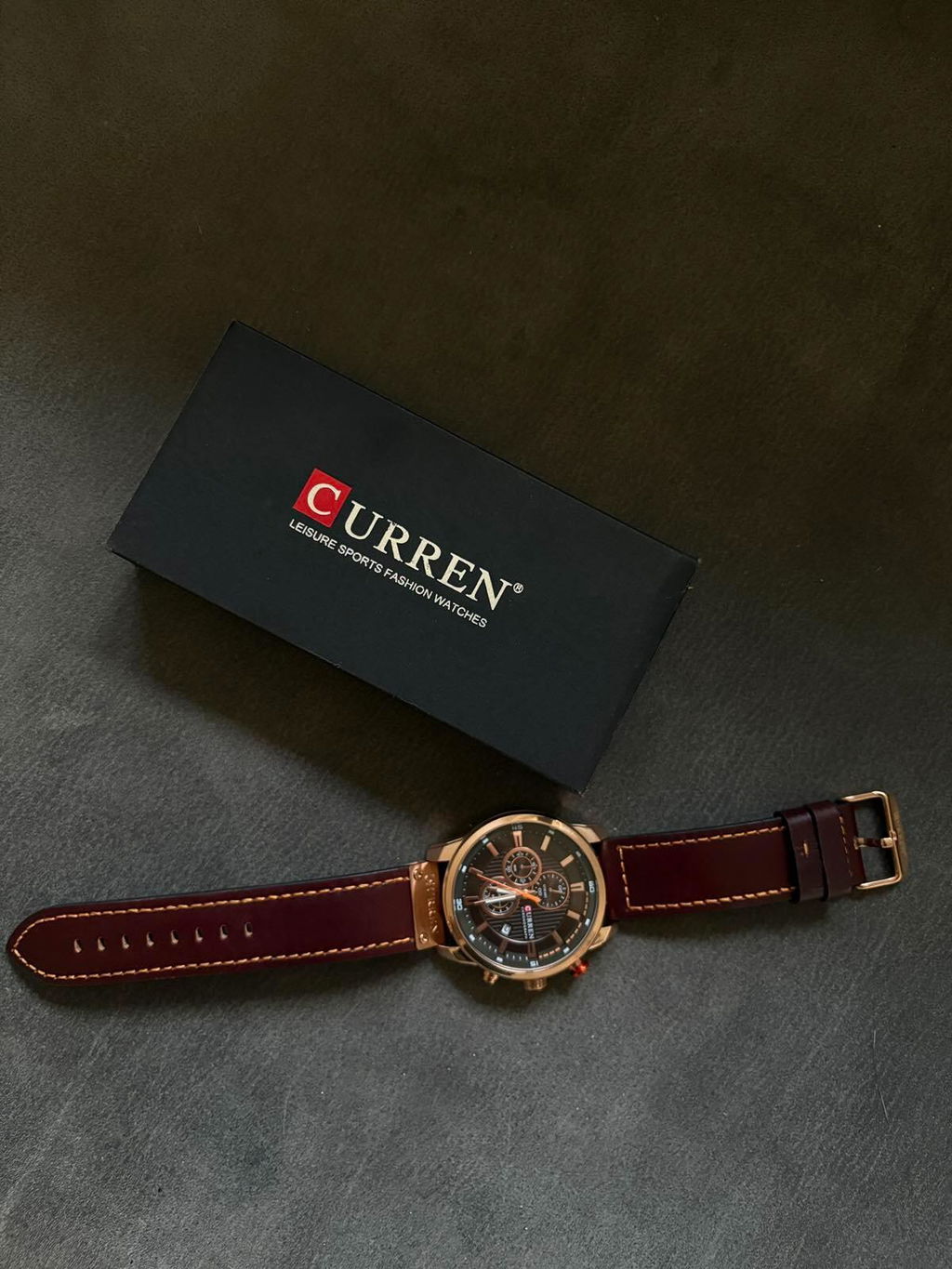 Muški Sat Curren 8291 - Chocolate brown