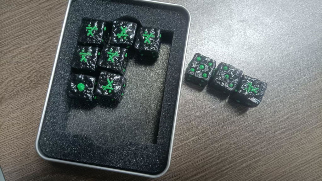 Warhammer 40K Skaven D6 Dice