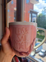 Puodelis LEISK SAU ŽYDĖTI