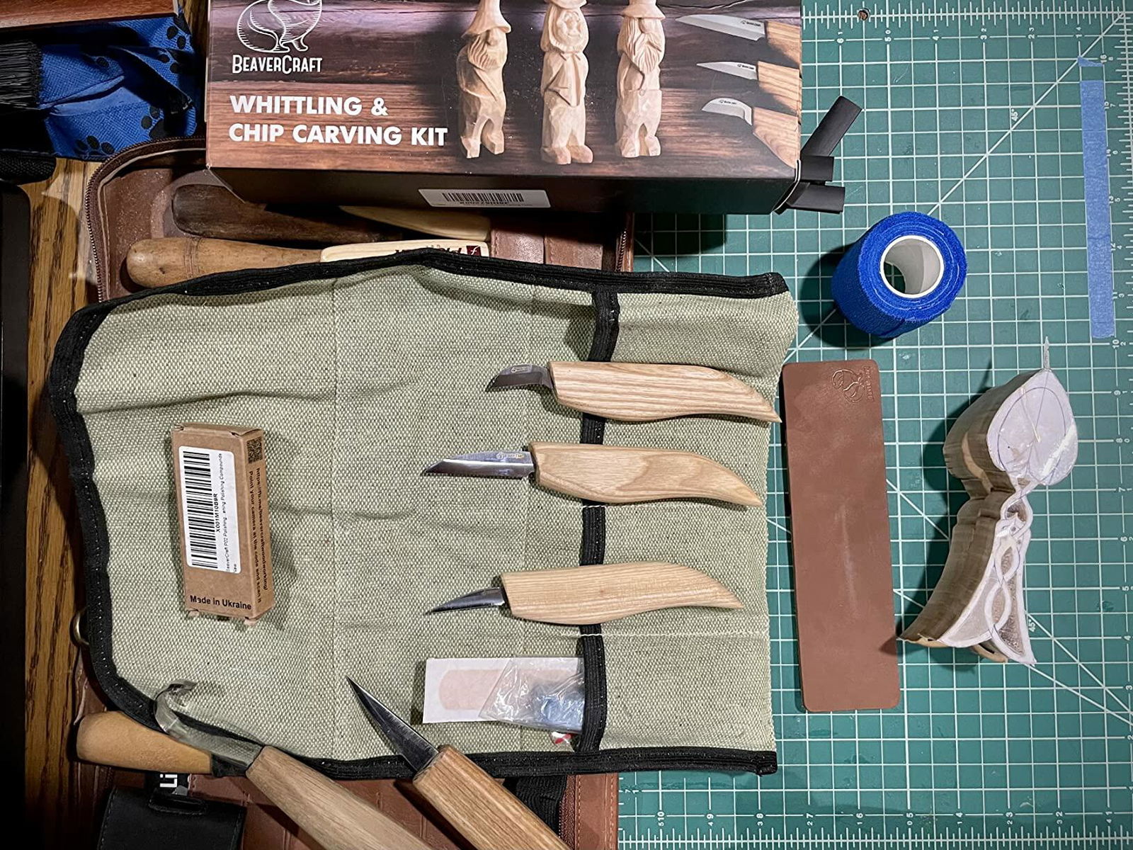ビーバー　beaver　手 爪セット Buy S06 - Chip Carving Knife Set online - BeaverCraft