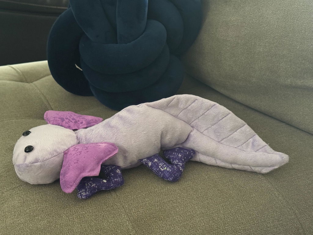 Axolotl Stuffed Animal Sewing Pattern - Digital Download