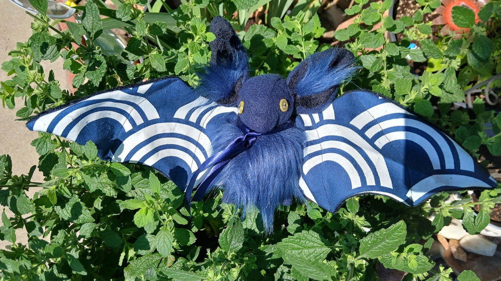 Bat Stuffed Animal Sewing Pattern - Digital Download