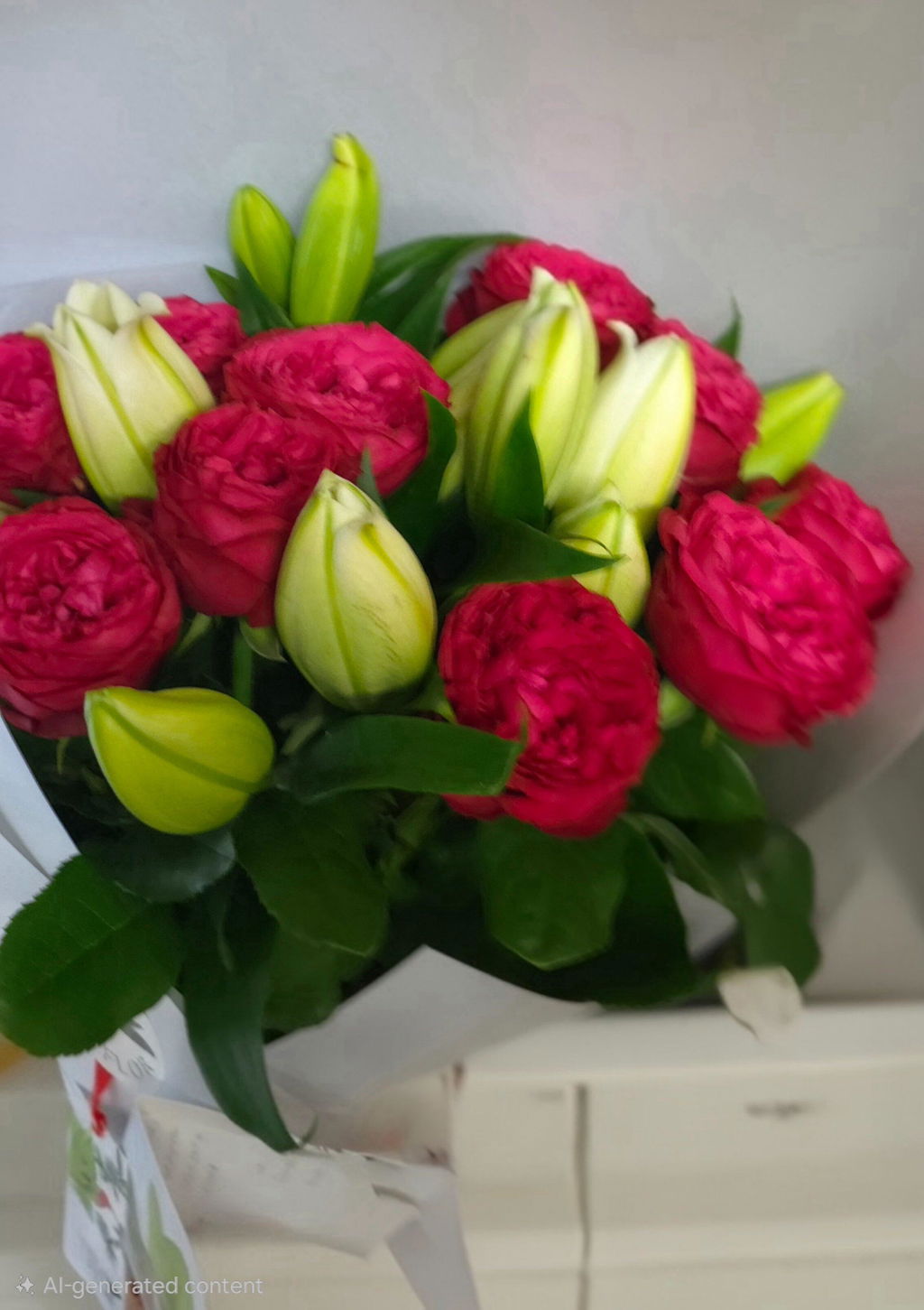 Valentine's Dozen Red Rose Bouquet