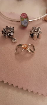 Statement Silver Link Bracelet with Celestial Charms
