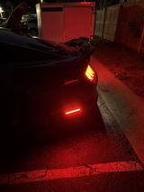 Raxiom 15-22 Ford Mustang Axial Series LED Side Marker Lights Rear (Smoked)