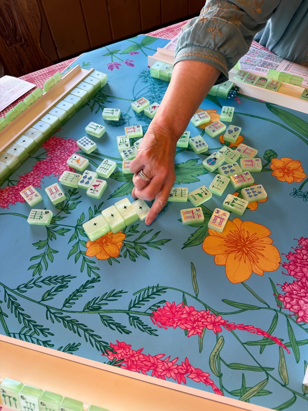 GARDEN GLOW MAT - TURQUOISE