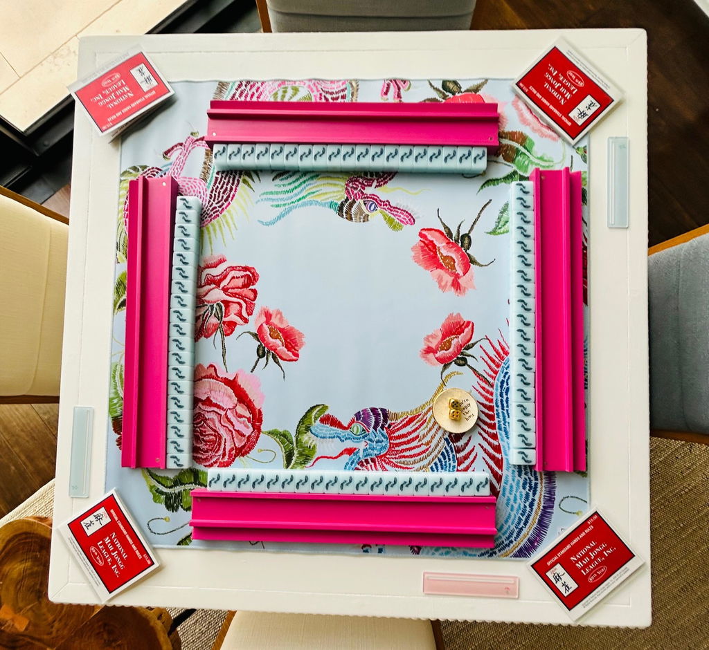 YEAR OF THE DRAGON MAT - PERIWINKLE