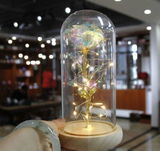 Rose Love™ Rose Flower LED Light Preserved Roses In Glass