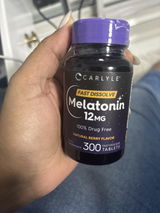 MELATONINA CARLYLE 12 MG  300 TABLETAS SUBLINGUALES