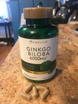 GINKGO BILOBA CARLYLE 6,000 MG 200 CAPSULAS