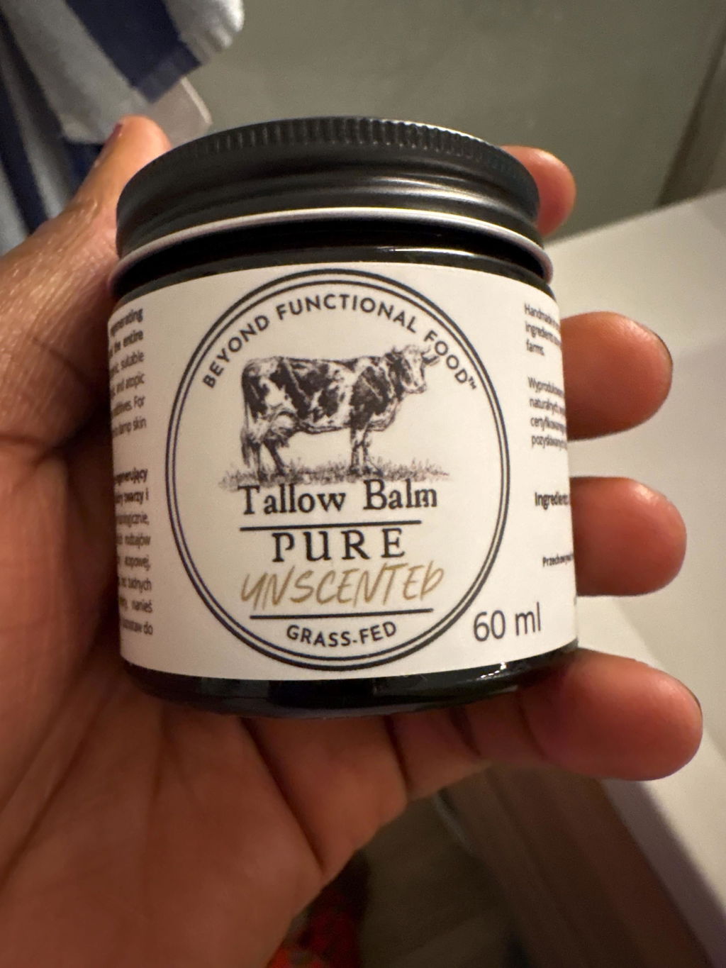 PURE Unscented Tallow Balm