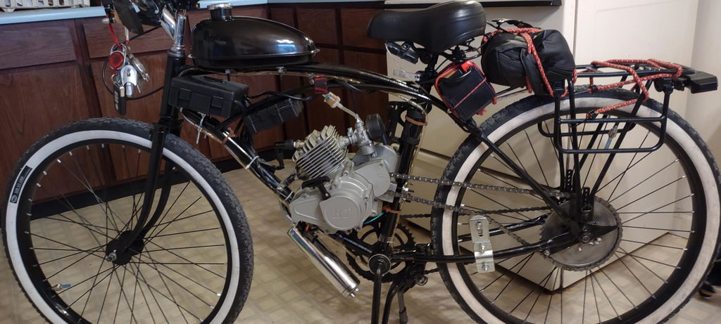 motorized bicycle electric start 66/80cc BBR Tuning Bullet Train Electric Start Engine Kit