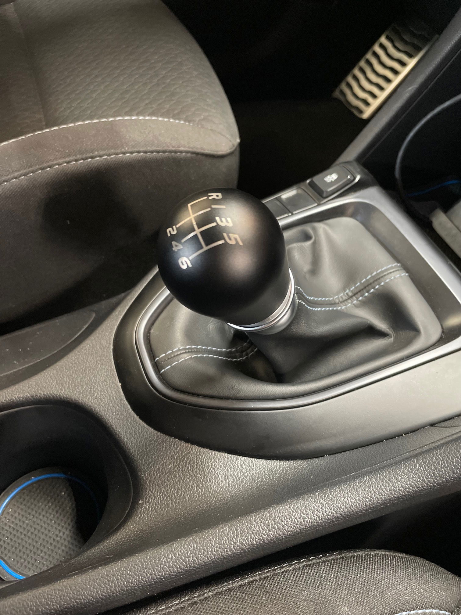 Matte Black Weighted - 6 Speed Velocity (Reverse Right-Down
