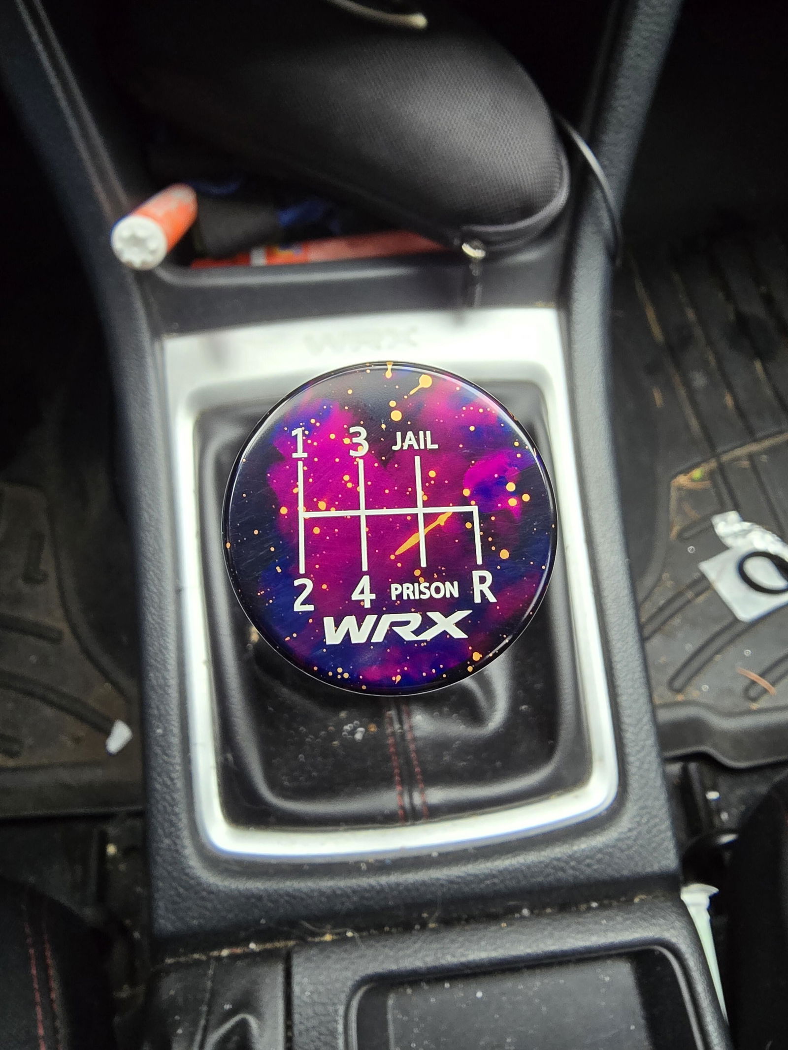 Billetworkz Cosmic Space Shift Knob - 6 Speed Si Japanese