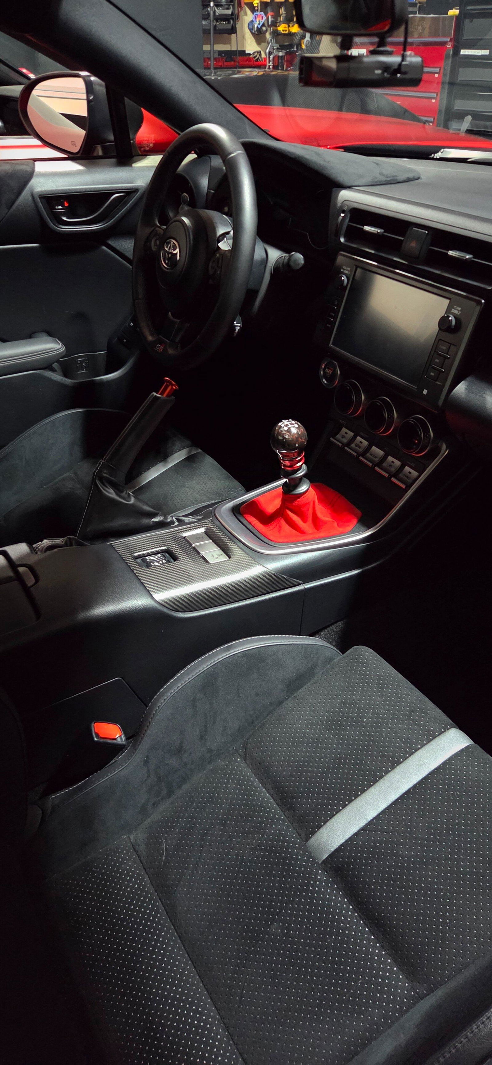 Billetworkz Premium Alcantara Shift Boot – Subaru BRZ/Toyota GR86