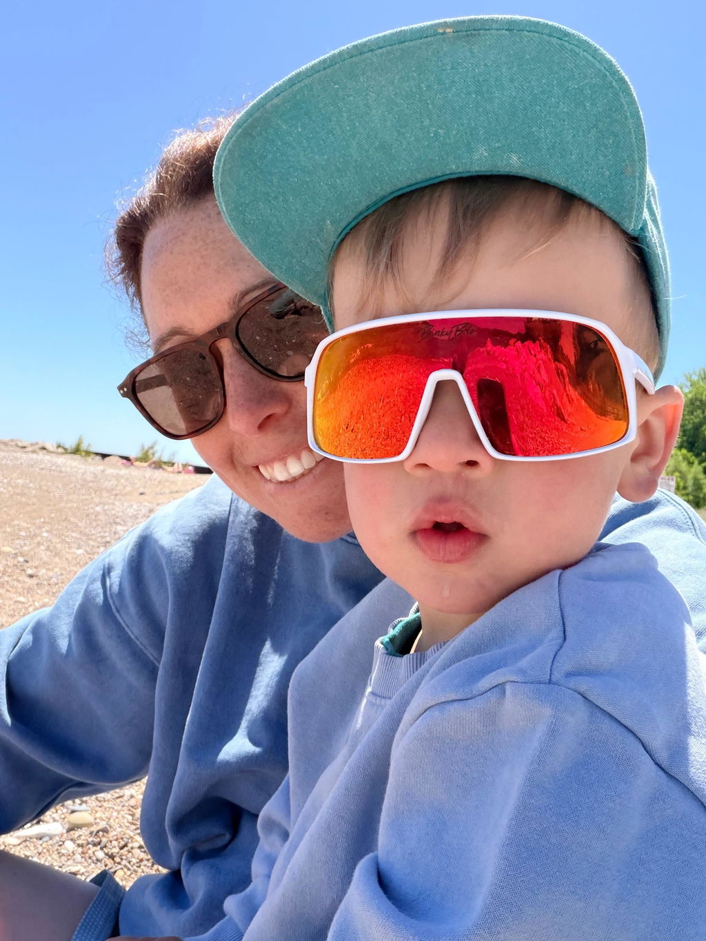 Monteverde Chrome Kids Sunglasses | Black Rims | 400 UV Protection