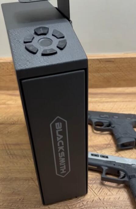 SF0203 Pro Pistol Safe, Slider Fingerprint APP Quick Access