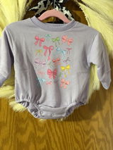 Sweatshirt Romper - 100% French Terry