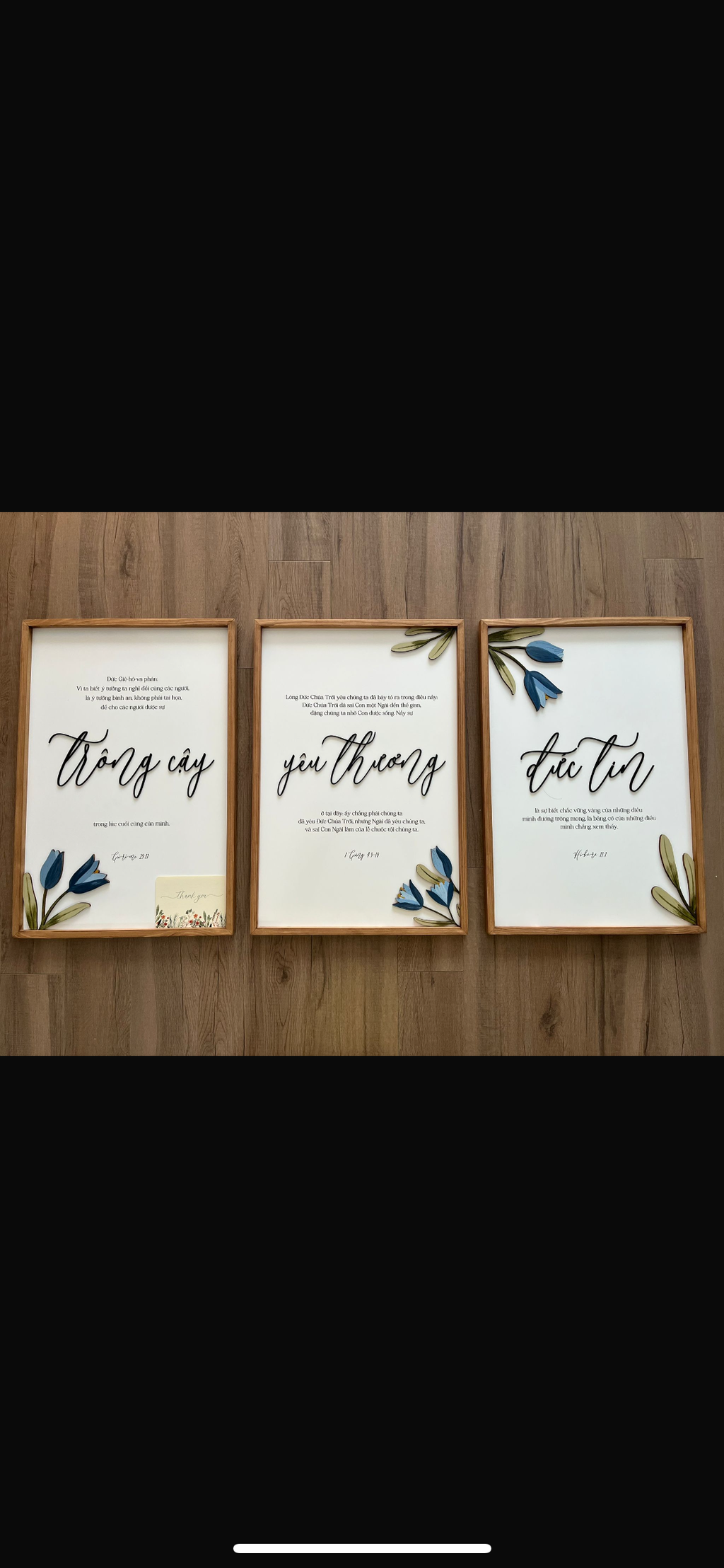 Personalised Set Of Three {Various Sizes}