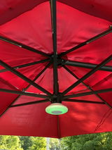 hexagonal patio umbrella base 9' dia. Classic | Umbrellas Best Choice Products 10ft Offset Cantilever Hanging Market Patio Umbrella  8 Sturdy Ribs  Easy Adjustment - Red HAPPATIO Patio Outdoor Dining Color:Grey (Hot Sale) Its edges offer a