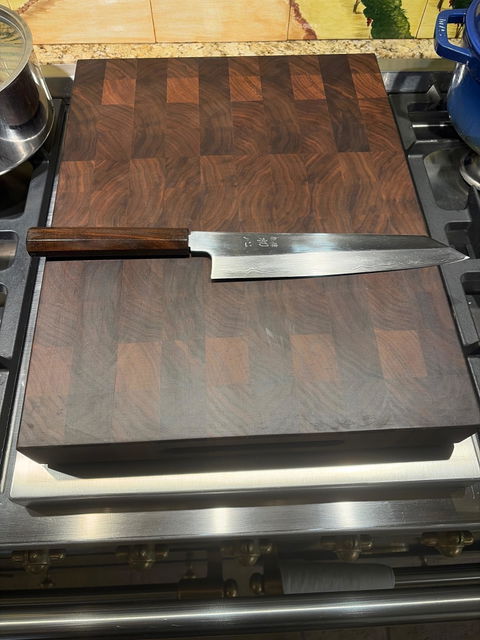I -  4 Dark Siamese Rosewood Wa handle, Mono -  140 mm