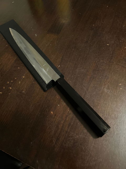 Full horn Mono black horn Wa handle