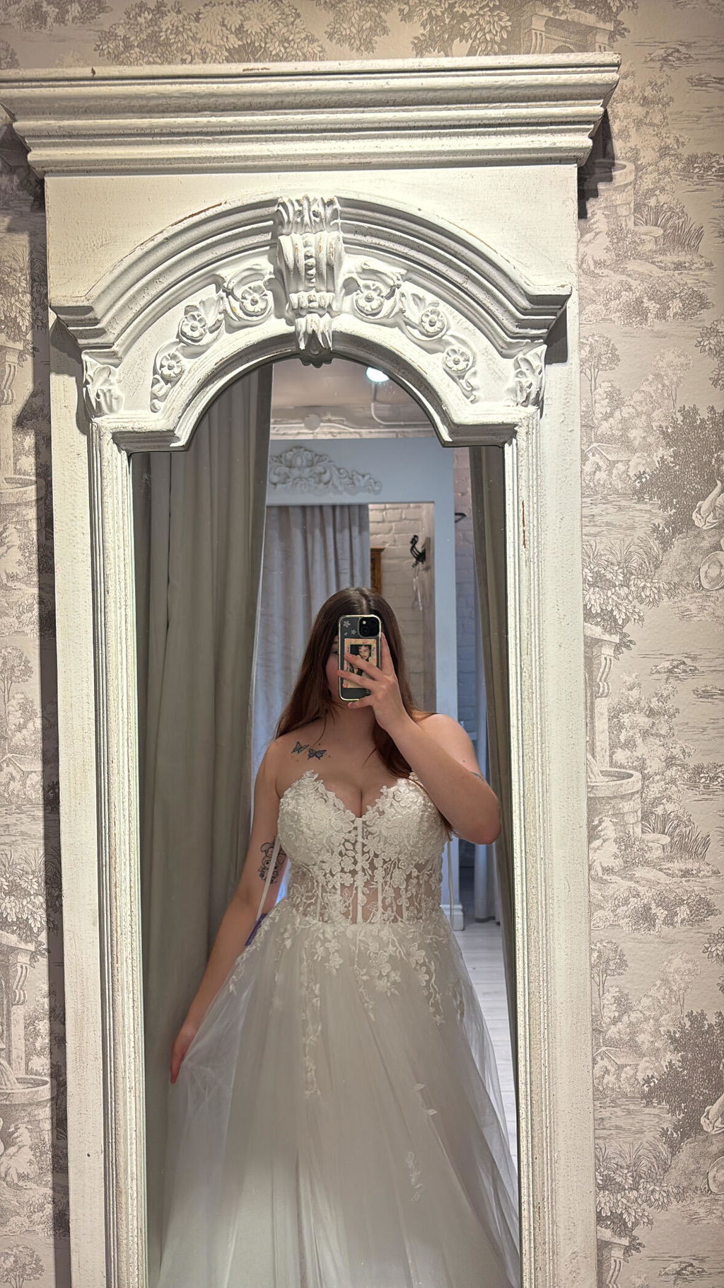 Clarissa | Strapless Corset Wedding Dress