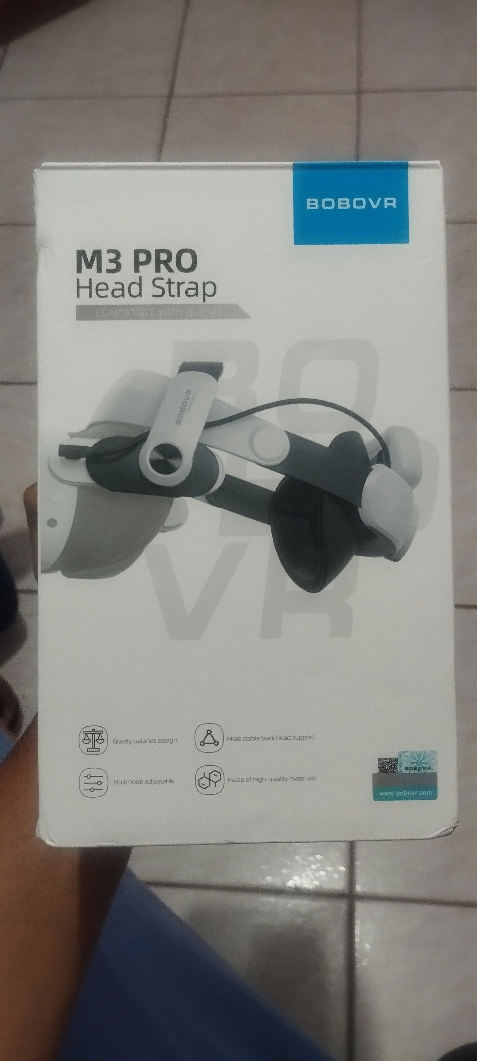 BoboVR M3 Pro Quest 3 – Conforto e Imersão Prolongada em Realidade