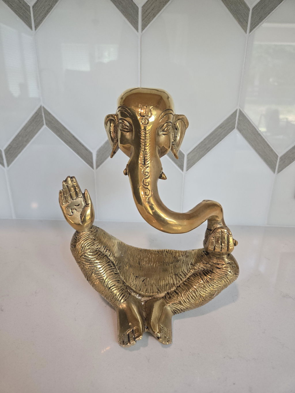 Lord 'Ganesh' Cut Out in Brass