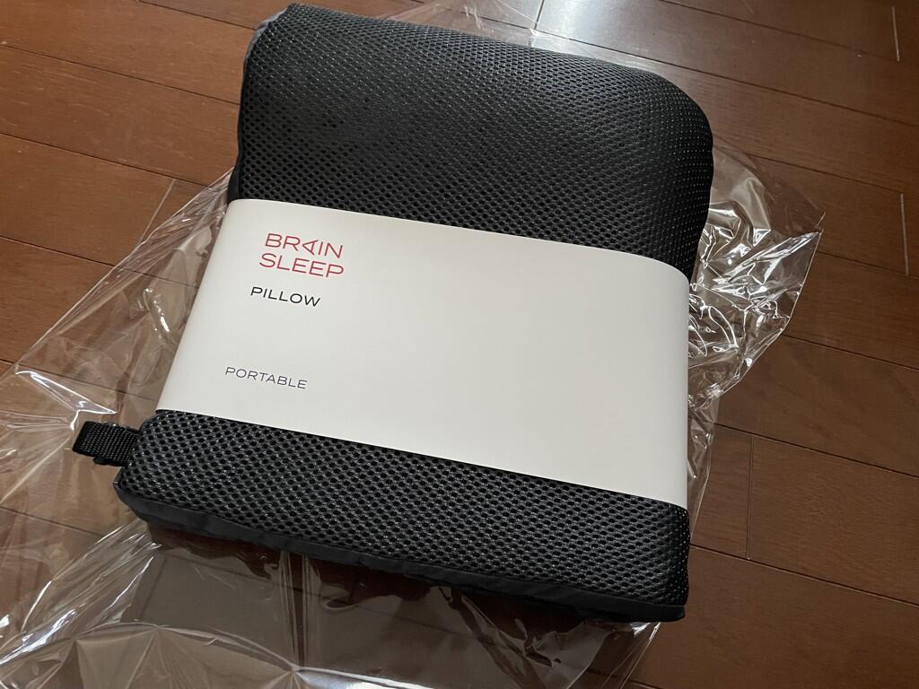 BRAIN SLEEP ポータブルピロー グレー Travel Supplies Outdoor