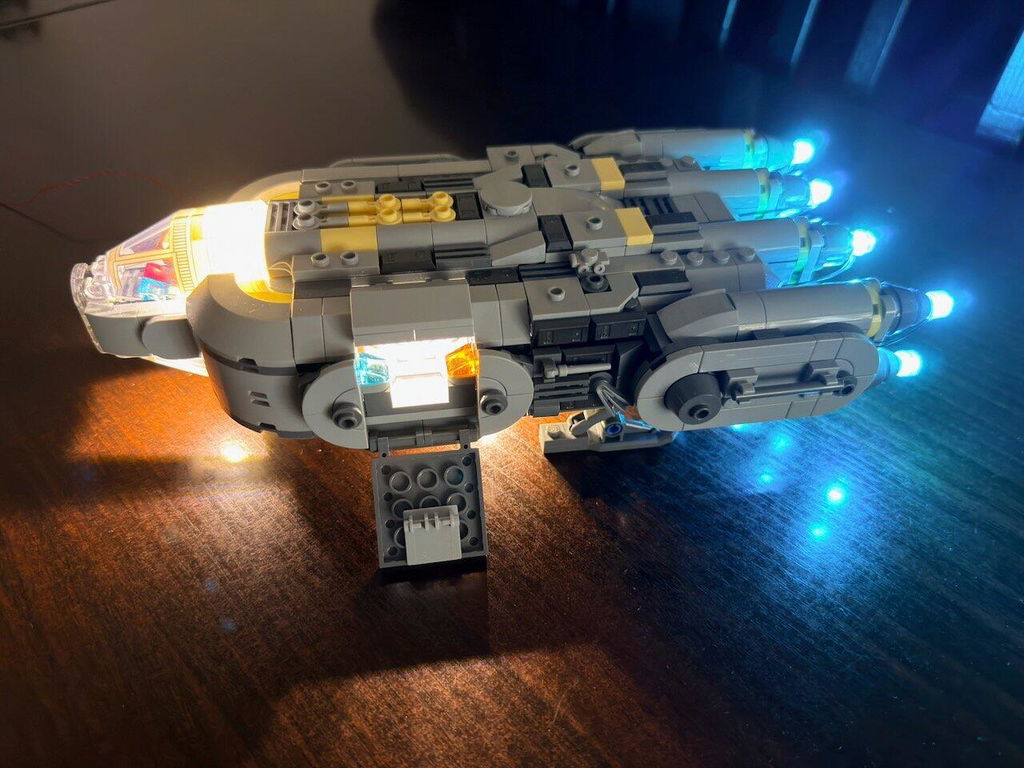 LED Light Kit for LEGO Star Wars Anzellan Starship 75445
