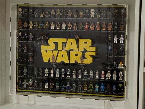 LEGO® Star Wars® Minifig Super Fan Display