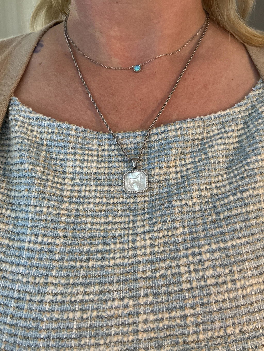 Spirit Horse Pendant Necklace