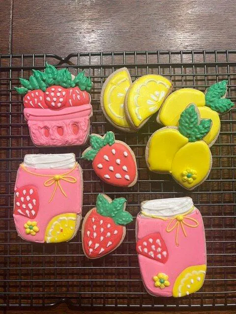 The Graceful Baker's Strawberry Lemonade Workshop Cookie Cutters
