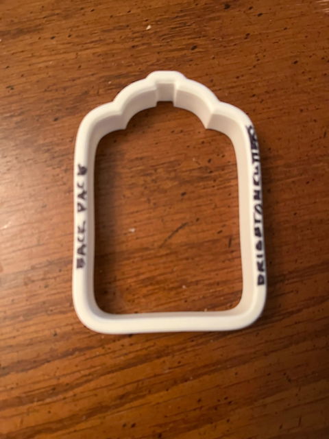 Arlo's Backpack Cookie Cutter